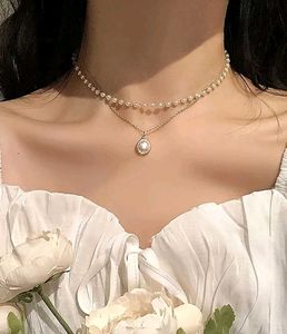 Layered Pearl Necklace