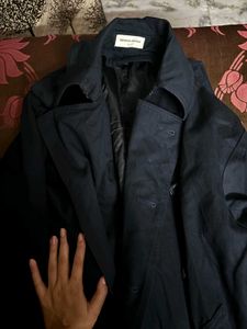 black trenchcoat