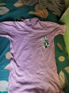 Lilac Graphic T-Shirt