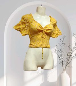 Beautiful Pinterest Yellow Top