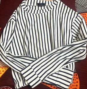 Striped Long Sleeve Top