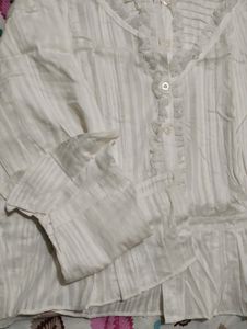 Korean Style Ruffle Blouse