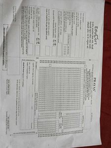 OMR Sheet For Class 10th