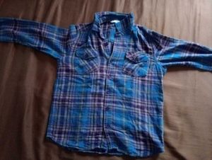 Style Up Flannel - Size 11-12 yrs