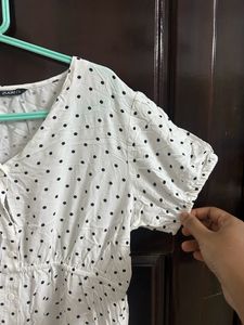 Beautiful Polka Dot Frock For Sale