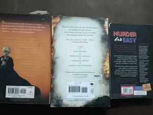 Combo Of 3 Books Thief, Harry Potter,Agatha Christ