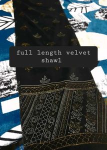 BLACK VELVET HEAVY SUIT