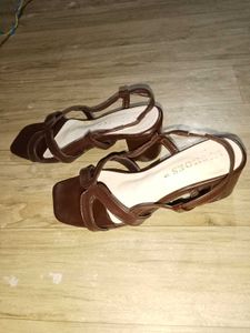 Brown Strappy Sandals