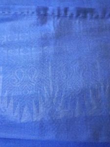 Regal Violet Silk Sari