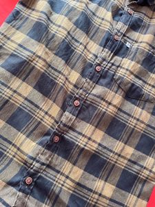Plaid Button-Down Shirt