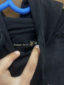 ROADSTER Black Hoodie- Size M
