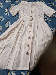 BUTTON DRESS