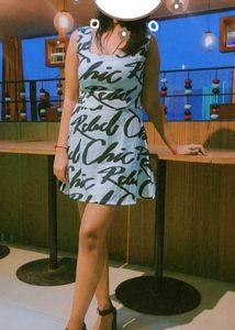 Rebel Chic Print Dress