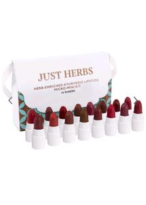 Just Herbs Ayurvedic Lipstick Micro Mini Kit