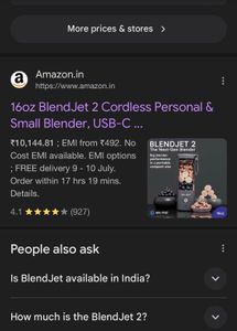 BlendJet 2 Portable Blender