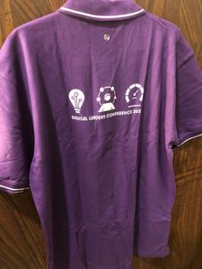 Purple Polo T-Shirt Large