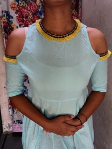 Light Green Anarkali Kurta From Anouk