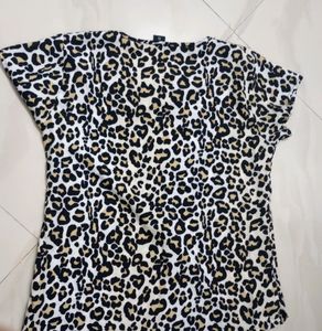 Animal Print Women Multicolour Top