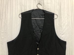 Black Formal Waistcoat