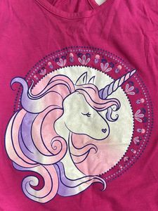 Cute Unicorn Graphic Top
