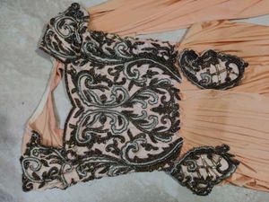 Elegant Ethnic Gown Saree Style