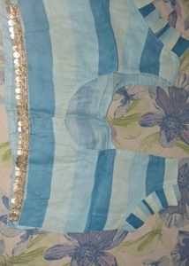 Saree With stitched Blouse