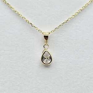 Teardrop Pendant Necklace