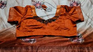 Elegant Ethnic Saree with stitched  blouse