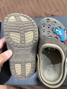 Brown Crocs