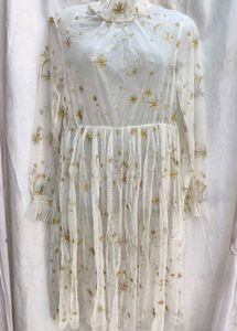 13111. Elegant Floral Chiffon Maxi Dress