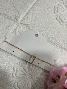 Golden chocker necklace