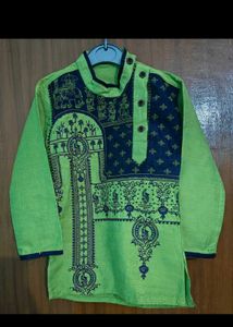 Green💚 Kurta For Boys