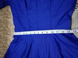 Royal Blue Midi Frock