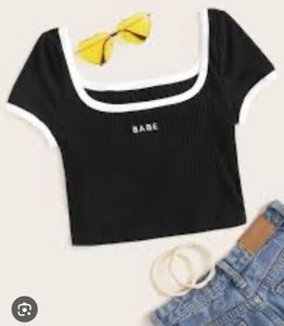 BABE Crop Top