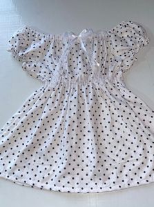 💖shoujo Polka Dot Babydoll Top🌸✨