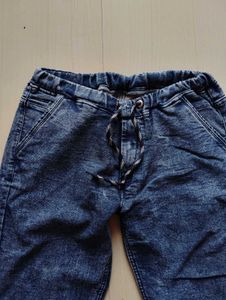 DENIM JOGGERS