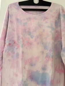 Tie-Dye Long Sleeve Top
