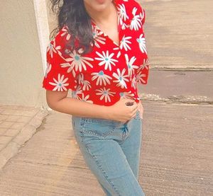 Zudio Floral Print Shirt Top