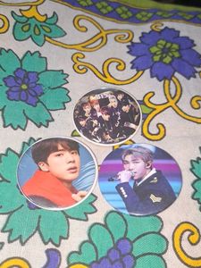 BTS Pin Badges (Set of 3)