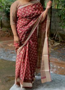 Elegant Printed Saree