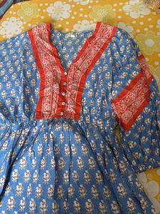 Boho Print Midi Dress
