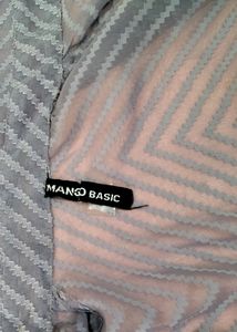 Mango Brand Purple Shirt For Female