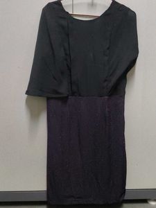 A Black Shift Party Dress