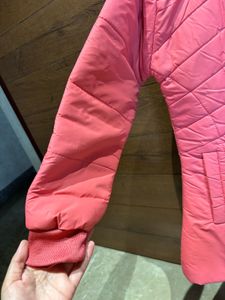 Pink Quilted Jacket