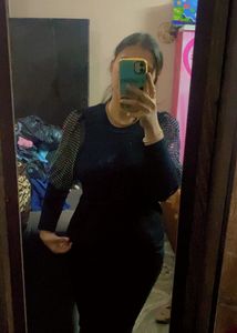 Black Embellished Dress