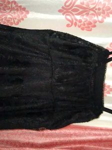 Elegant Black Lace Dress