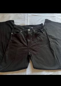 H&amp;M Black Flared Jeans