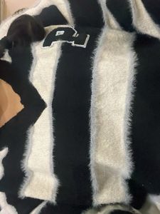 Striped V-Neck Sweater