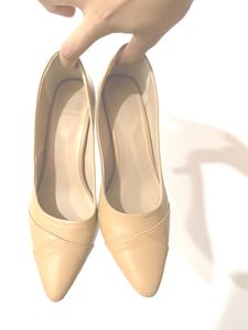 Her By Invictus Nude Beige Heels