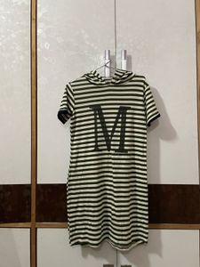Striped T-Shirt Dress